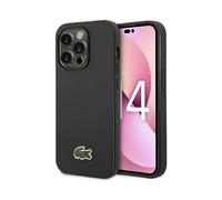 Housse Lacoste LCHMP14XPVCK Iconic Petit Pique Noir - iPhone 14 Pro Max