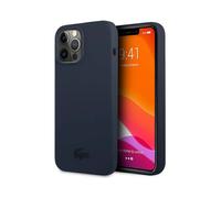 Housse Lacoste Liquid Silicone Glossy Logo Navy - iPhone 13 Pro