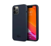 Housse Lacoste Liquid Silicone Glossy Logo Navy - iPhone 13 Pro Max