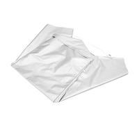 Housse Lave-linge et Sèche-linge en Oxford Argenté 75x73cm | Antipoussière et Imperméable, Protège Décoloration, pour Appareils Frontaux, Usage Quotidien