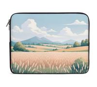 Housse légère en polyester recyclé pour ordinateur portable - Résistante aux chocs et à l'aquarelle - Pour MacBook, Dell, HP 10-17" - Cadeau d'affaires idéal (10", N)