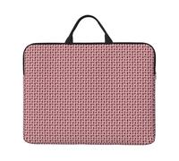 Housse légère et imperméable pour ordinateur portable Motif caniches rouges