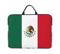 Housse légère et imperméable pour ordinateur portable Motif drapeau du Mexique