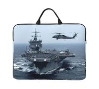 Housse légère et imperméable pour ordinateur portable Motif porte-avions