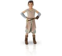 Rubie's – Déguisement enfant – Rey Star Wars – Luxe Officiel – ST-620263M Taille M (5-6 ans)