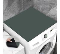 Housse Machine a Laver 60×60 cm, Housse de Protection Dessus Machine à Laver Découpable pour Machine à Laver Ou Sèche-Linge, Housse de Machine à Laver Vert