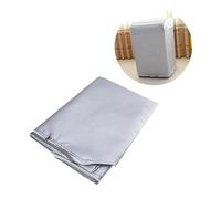 Housse Machine A Laver Argenté Polyester Imperméable Anti-uv | Ouverture Zippée, Forme Ajustée, Dessus de Machine à Laver, Machine Lavante Séchante, Usage Top-load