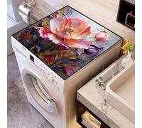 Housse Machine a Laver, Couverture Réfrigérateur Anti-PoussièRe, Diatomite Tapis Protection Lave Linge, Séchage Rapide(GS90,40x50cm)