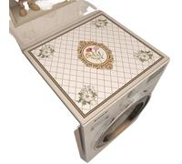 Housse Machine a Laver Housse anti-poussière domestique for Machine à laver, four, micro-ondes, tapis de vaisselle café Super absorbant, vidange séchage, cuisine(B Mat,L 65 X 90cm)