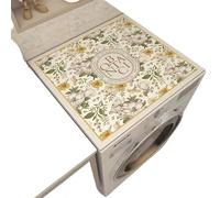 Housse Machine a Laver Housse anti-poussière domestique for Machine à laver, four, micro-ondes, tapis de vaisselle café Super absorbant, vidange séchage, cuisine(C Mat,L 65 X 90cm)