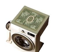 Housse Machine a Laver Housse de protection anti-poussière for Machine à laver, motifs rétro, tampons vidange cuisine, imperméable, for four micro-ondes, tapis antidérapant(Dust cover S3,XL 65x90cm)