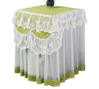 Housse Machine A Laver Housse de protection imperméable for machine à laver volants et motif floral, décoration d'intérieur, turbo(Color 3)
