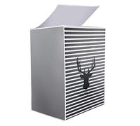 Housse Machine A Laver Machine à laver Couvre écran solaire imperméable Top Type de batterie ouverte tambour Automatique Universal Front Ouvrir Couvercle couvercle(C)