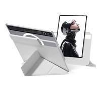 Housse magnétique amovible pour dissipation de la chaleur pour RedMagic Astra 9,06 pouces Coque ultra fine et légère avec fonction veille automatique et angles de vision multiples Blanc