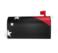 Housse magnétique pour boîte aux lettres - 53,3 x 45,7 cm - Décoration extérieure - Drapeau unique de la Papouasie-Nouvelle-Guinée - Imperméable et durable