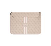Guess Housse magnétique pour ordinateur 16 pouces Imprimé 4G Stripe Rose