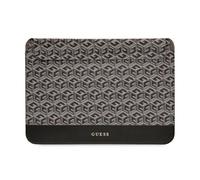 Guess Housse magnétique pour ordinateur GCube GUCS16HGCFSEK – Manchon à rayures Noir 16"