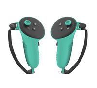 Housse manette pour Quest 3, Housse pour manette VR Housse de protection en silicone manette pour Meta Quest 3 Accessoires (Vert)
