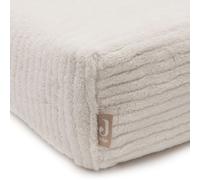 Jollein Housse de Matelas à Langer Cloudy Rib - Oatmeal - 50x70cm - Certifiée OEKO-TEX- Housse pour Matelas à Langer