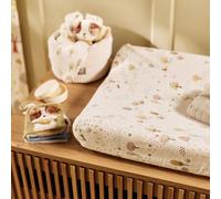 Jollein Housse de matelas à langer Tiny Park 50×70 cm 100% coton certifié OEKO-TEX