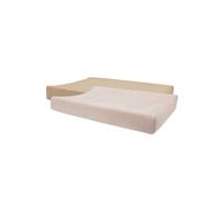 Lot de 2 housses de matelas à langer Wild Rose-Biscuit (50 x 70 cm)