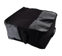 Housse matelassée en nylon compatible avec les mélangeurs KitchenAid de 6 et 7 litres, housse résistante à la poussière avec poches de rangement pratiques (L)