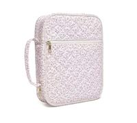 Housse matelassée portable pour femme, organiseurs de livre de prières de voyage avec plusieurs poches et poignée de transport en coton, coffret cadeau pour confirmation, vacances, a, Taille unique