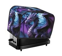 Housse matelassée pour grille-pain à 2 tranches de machine à pain violette, housse matelassée anti-poussière pour petit appareil électroménager de cuisine
