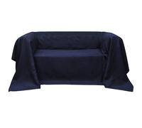 Housse Micro-suède de Canapé Anthracite 210x280 cm Couverture de Sofa vidaXL