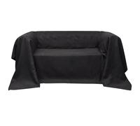 Housse Micro-suède de Canapé Anthracite 210x280 cm Couverture de Sofa vidaXL