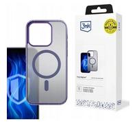 Housse montre connectee - etui montre connectee - coque montre connectee 3mk Frosty MagCase iPhone 16 Pro violet/violet