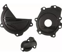 Polisport Protection carter embrayage & allumage KTM SX-F/XC-F 450 23-24 Husqvarna FC/FS 450 Argenté