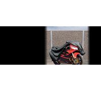 Housse moto 245x80x145cm Plastique