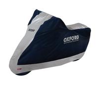 Housse moto coupe extensible, imperméable taille S Oxford Aquatex Bleu S