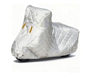 Housse Moto Extérieur épais pour Luxxon Alex Housse de Protection Résistante Au Soleil Aux Rayures À La Pluie Couverture Complète avec Sac de Rangement