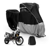 Housse Moto Exterieur Etanche pour Honda Adventure Model CRF1100L Africa Twin CB500X, Tissu Oxford 420D, Housse de Moto Bâche Protection Moto pour protéger Contre la Neige, la Pluie, la poussière