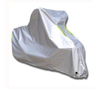 Housse Moto Exterieur Etanche,pour Peugeot Django 150 Oxford Housses de Moto Protection Pluie UV Poussière de Neige avec Bandes réfléchissantes et Boucles à Vent