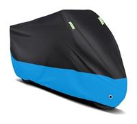 Housse Moto Exterieur pour Ducati Multistrada V4 Rally 2023-2024, bâche Moto imperméable, Résistant à l'usure La Poussière et Les UV Bâche Protection Moto,Blue/B