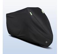 Housse Moto Exterieur pour Loncin VOGE SR4 Max SR4MAX 2022 2023 2024, bâche Moto imperméable, Résistant à l'usure La Poussière et Les UV Bâche Protection Moto,Black/A