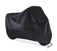 Housse Moto Moto Étanche Au Soleil Protection Anti-Rayures Anti-poussière Couvercle Complet pour Ninja ZX-6R(Noir)