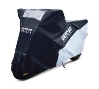 Housse De Moto Pour Extérieur OXFORD RAINEX-MOTO/SCOOTER-Noir/Argent-M Pour Moto