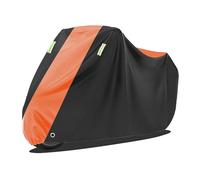 Housse Moto pour Ducati XDiavel S 2016-2024, Housse De Moto ImperméAble, Protecteur UV Pluie BâChe De Protection, avec Trou De Serrure Et Bande RéFléChissantes,A-245 * 125 * 105cm