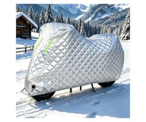 Housse Moto pour Gilera Compatible avecGilera 600 Nordwest | Housse de moto imperméable pour toutes saisons,protection intérieure et extérieure,anti-UV,anti-poussière et anti-vent