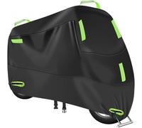Housse Moto pour Honda CB125R Neo Sports Café, Housse Protection,Housse Moto Impermeable,Bache Moto,avec 7 Bandes Réfléchissantes,Protection Au Pluie Poussière,2XL (245 x 95 x 125 cm)