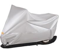 Housse Moto pour Honda Elite 1985-2017 2018 2019 2020 2021 2022 2023 2024 2025 2026, Oxford Tissu Moto Bâche Exterieur Protection Résistant Aux UV Bâche Protection,C-Silver