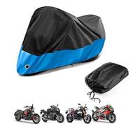 Housse Moto pour Kawasaki KLR 650 1987-2024 2025 Imperméable Extérieur Protection Toutes Saisons Anti-Pluie Anti-Poussière Résistante Moto Accessoires B