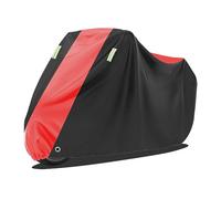 Housse Moto pour Triumph Bonneville T100 / T120, Housse De Moto ImperméAble, Protecteur UV Pluie BâChe De Protection, avec Trou De Serrure Et Bande RéFléChissantes,C-295 * 140 * 110cm