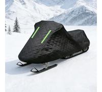 Housse motoneige Compatible avec Arctic CatT 660 Turbo | Housse imperméable et transportable motoneige rangement et transport | luge d'extérieur + ourlet élastique