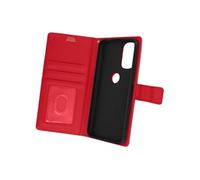 Housse Motorola Moto G31 et G41 Clapet Portefeuille Stand Vidéo rouge
