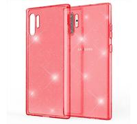 Housse NALIA paillettes pour Samsung Galaxy Note10 Plus Housse silicone rouge